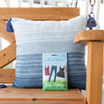 Load image into Gallery viewer, Clean Clothes scented sachet on porch swing
