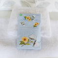 Load image into Gallery viewer, White Cotton Fresh Scents Fragranced Sachet on Stack of Towels
