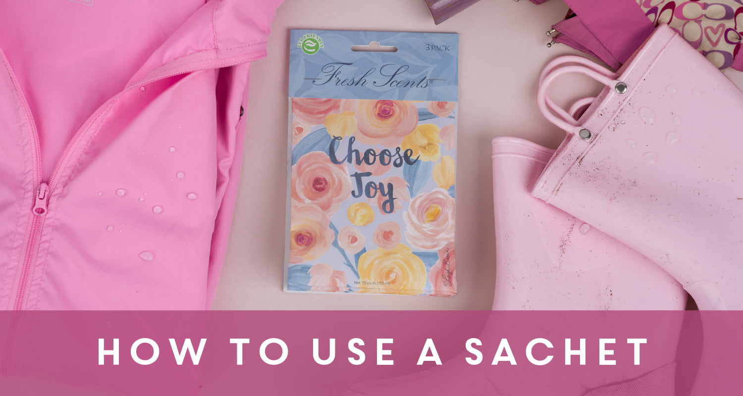 How to Use Scented Sachets