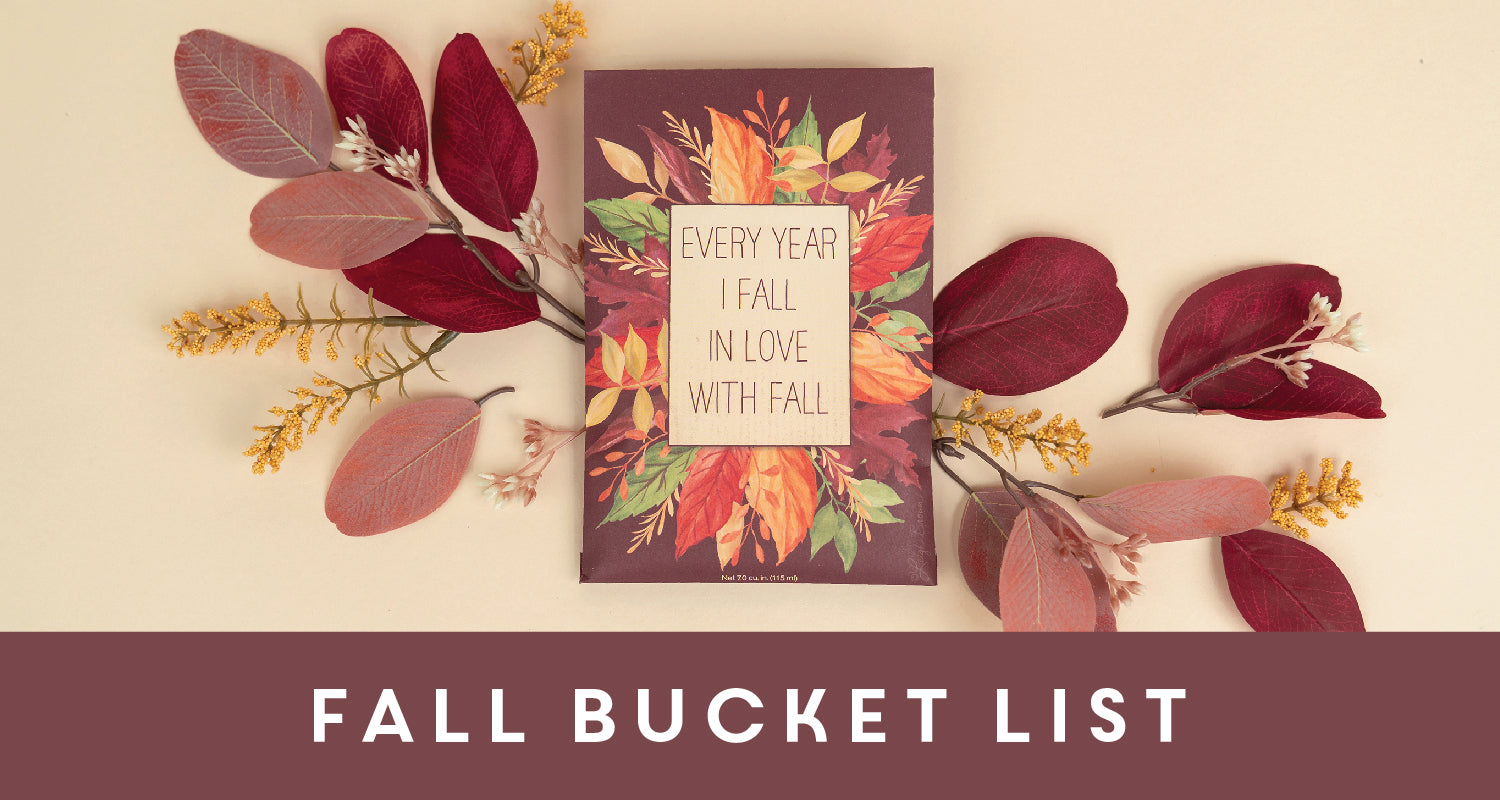 Fall Bucket List with Fresh Scents