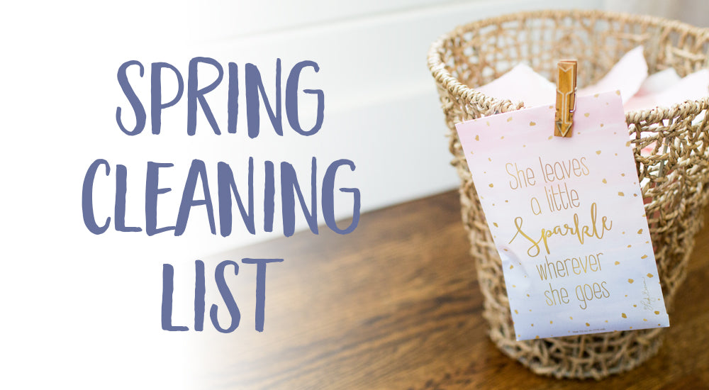 Spring Cleaning List