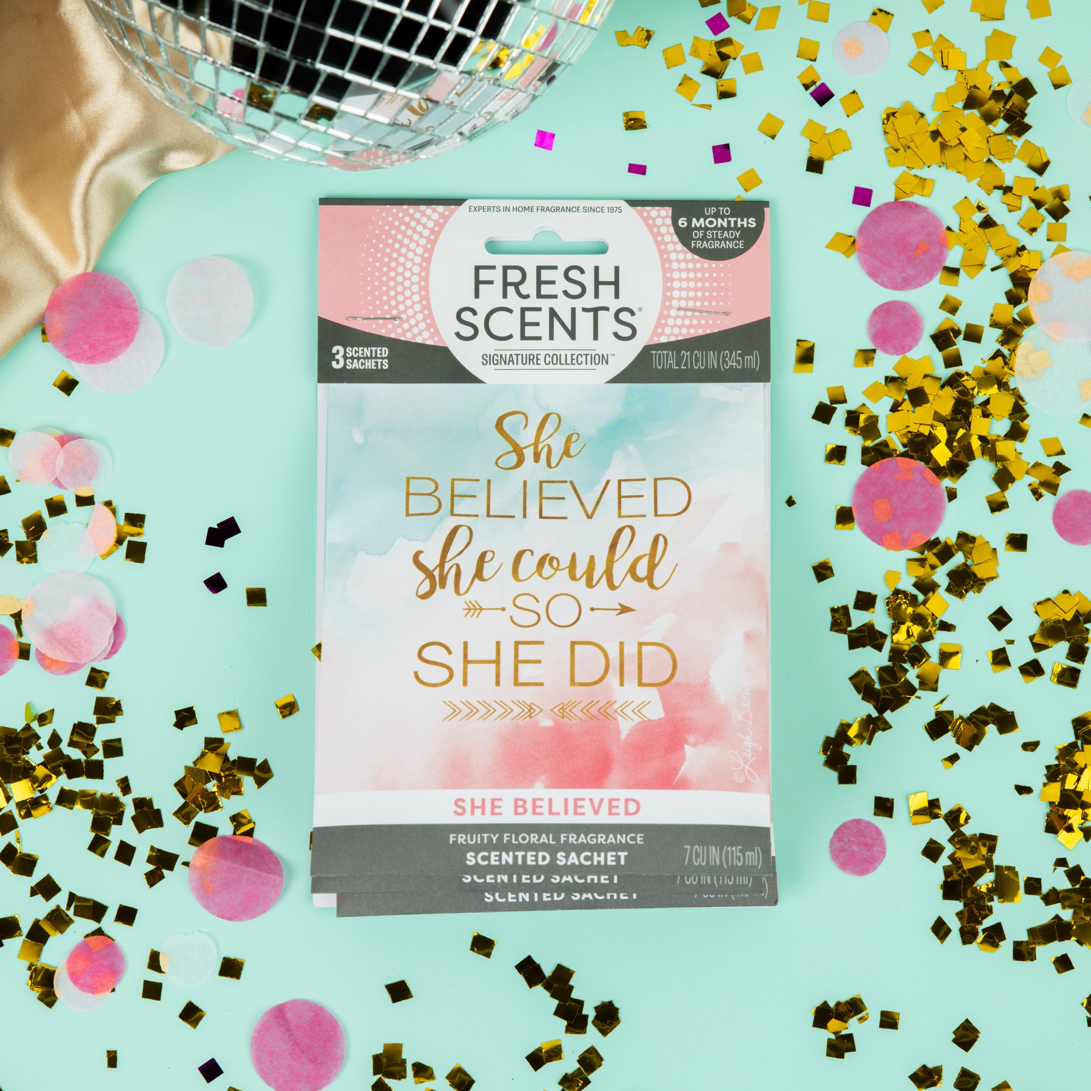 She Believed - Sachet 3pk