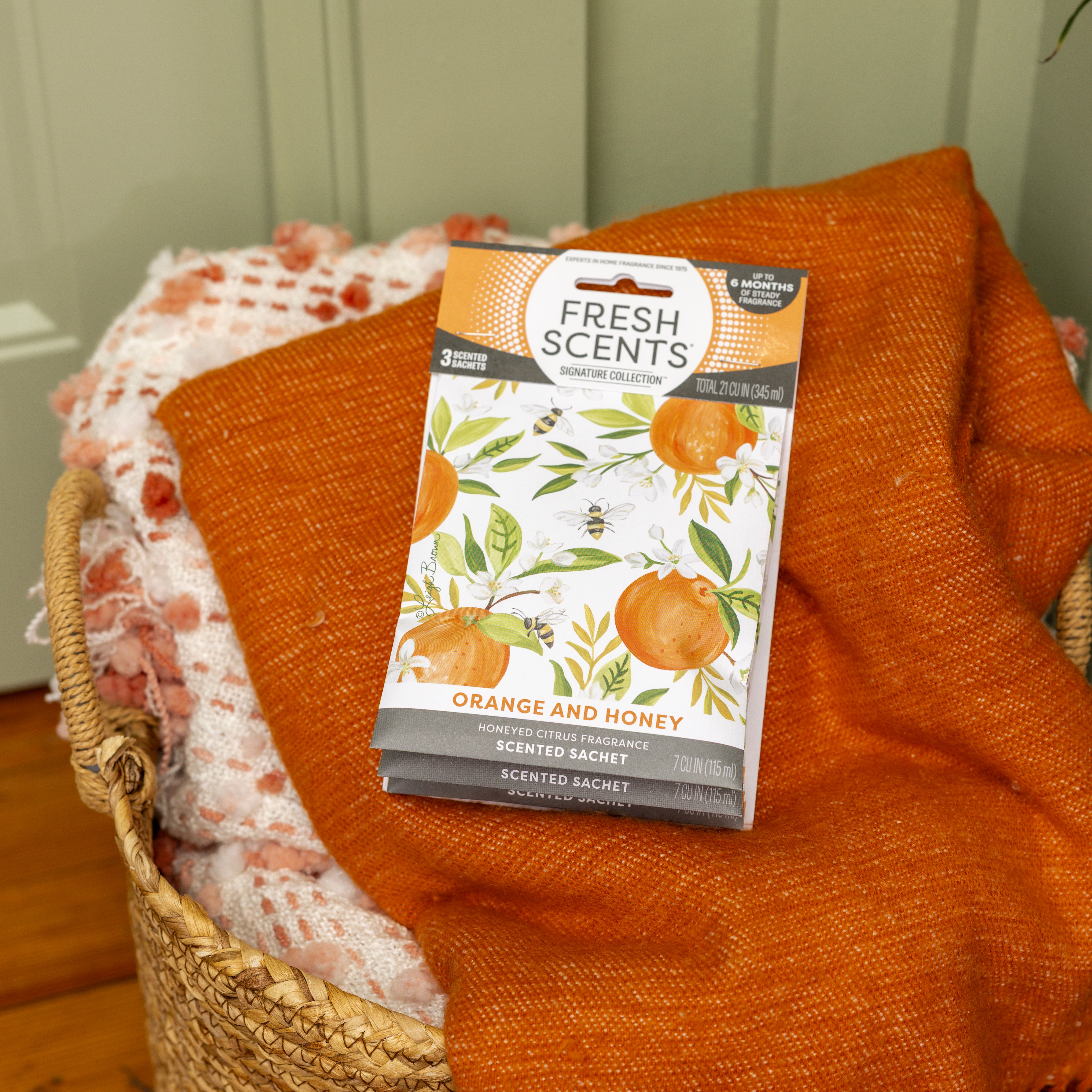 Orange & Honey - Sachet 3pk – Fresh Scents
