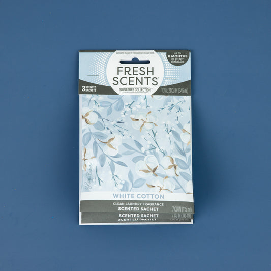 White Cotton - Sachet 3pk