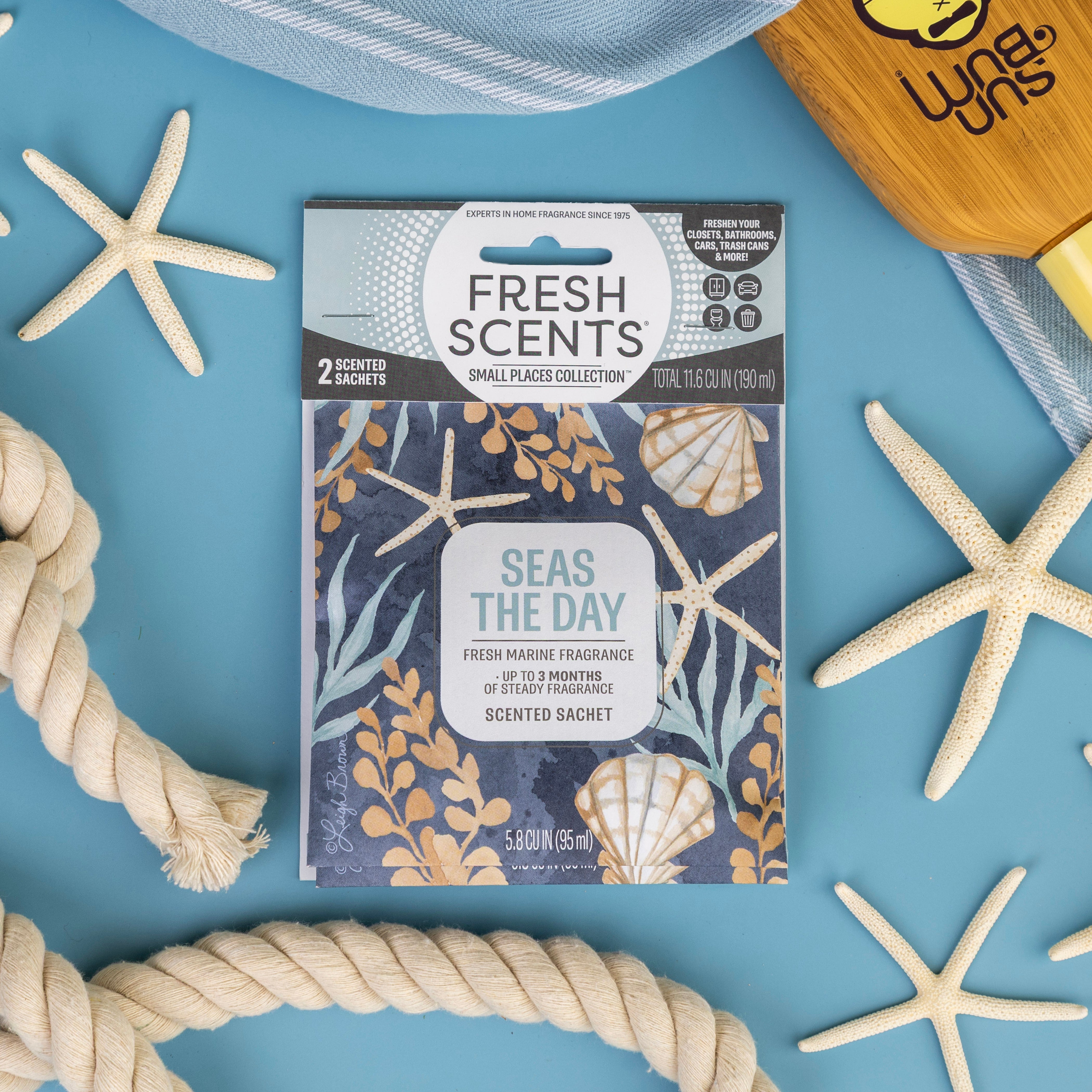 Seas the Day - Sachet 2pk – Fresh Scents