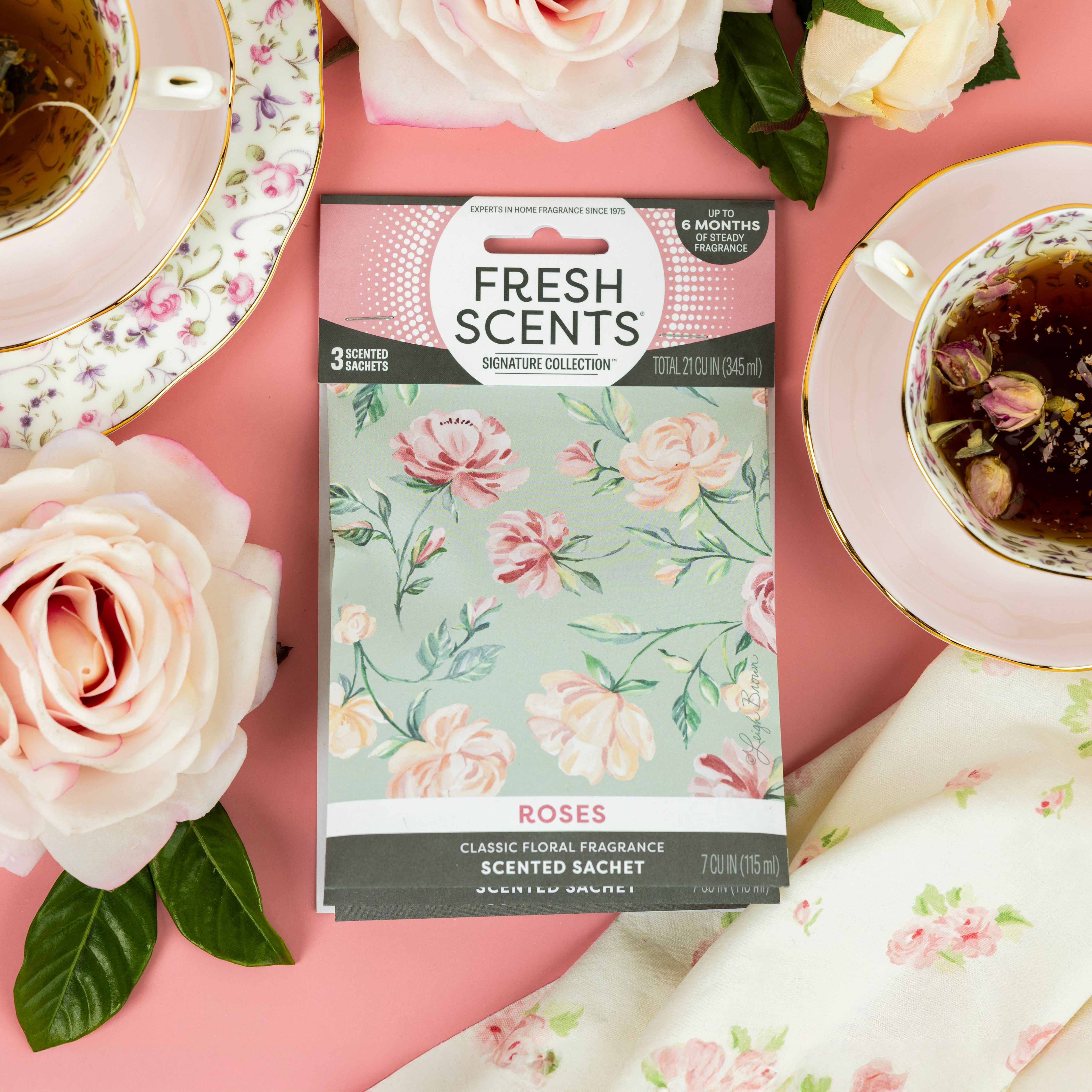 Roses - Sachet 3pk – Fresh Scents