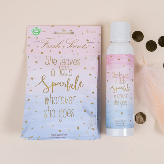 Little Sparkle Fragrance in Sachet and Room Spray Duo