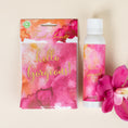 Load image into Gallery viewer, Hello Gorgeous Fragrance in Sachet and Room Spray with Plumeria Flower
