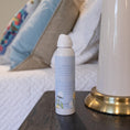 Load image into Gallery viewer, White Cotton Fragrance Room Spray on Nightstand
