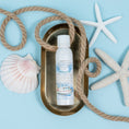 Load image into Gallery viewer, Watermark Fragrance Room Spray in Dish with Blue Background Nautical Rope and Sea Shells
