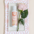 Load image into Gallery viewer, Summer Romance Non-Aerosol Room Spray on Towel With Rose
