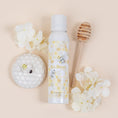 Load image into Gallery viewer, Bee Happy Fragrance in Room Spray with Honey Comb and White Florals
